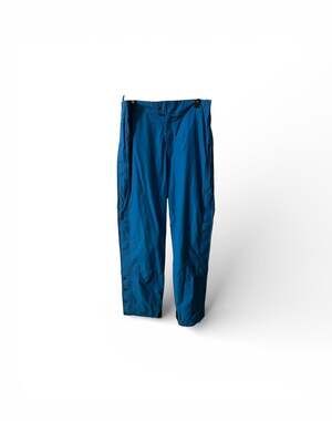 Marker Insulated Ski Snow Pants Shell Women's Blue Size 10 Nylon Straight Leg #4